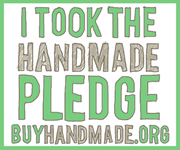 I took the handmade pledge